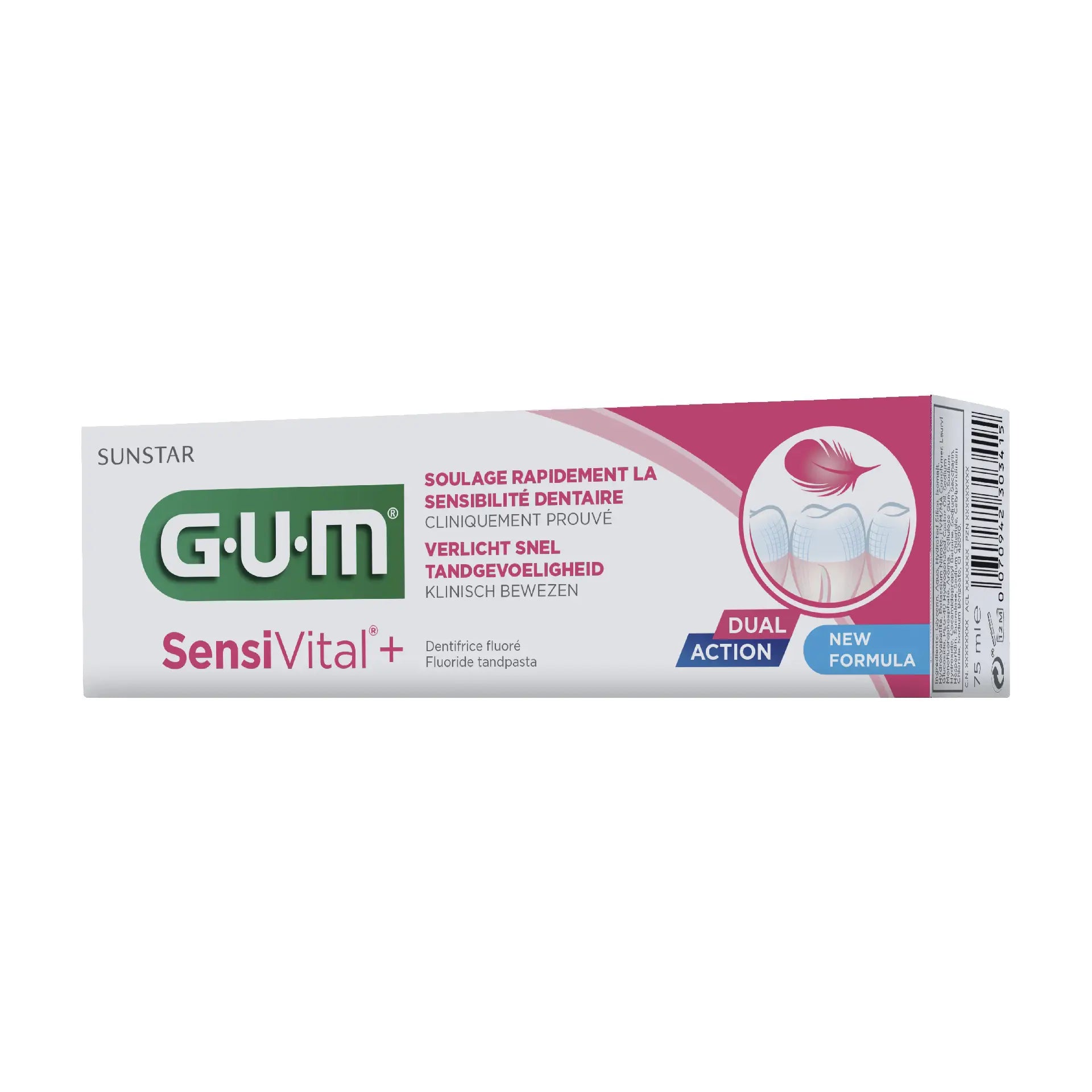 GUM Sensivital toothpaste for sensitive teeth.