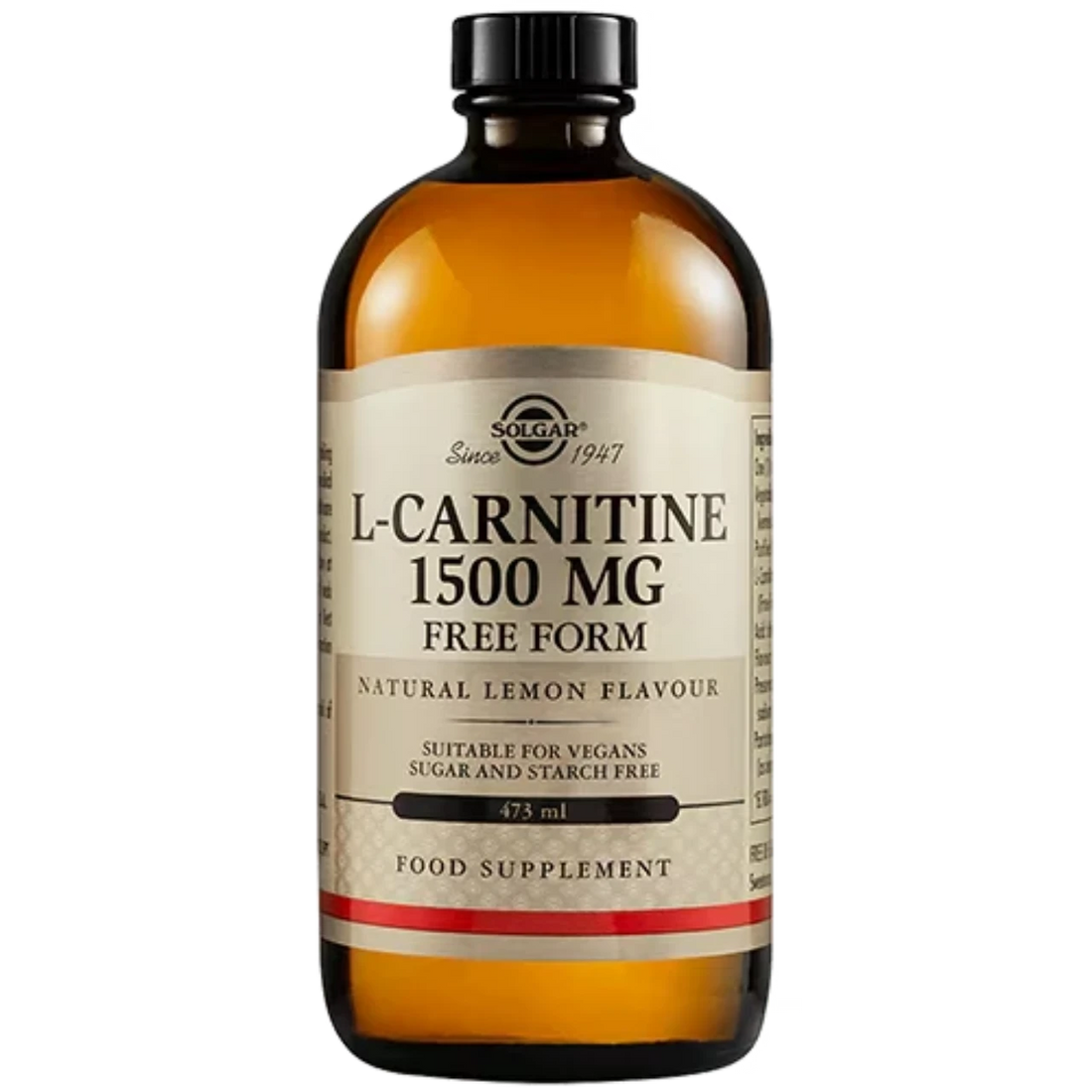 Solgar L-Carnitine 1500 mg Liquid - Enhances energy and fat metabolism.