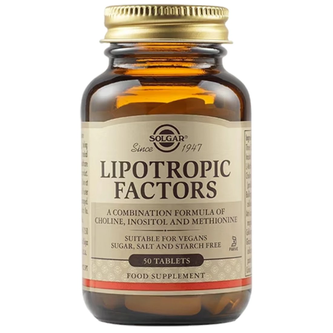 Solgar Lipotropic Factors - Promotes fat metabolism and liver health.