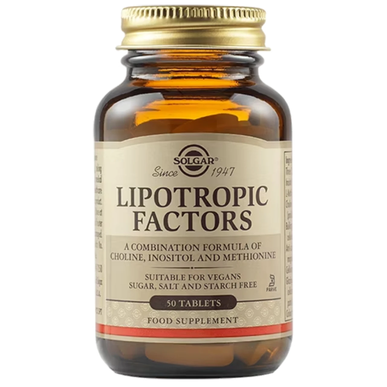 Solgar Lipotropic Factors - Promotes fat metabolism and liver health.