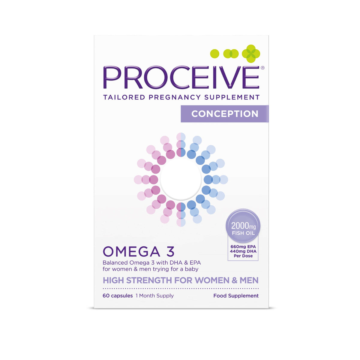 Proceive Conception Omega 3 – 60 Capsules