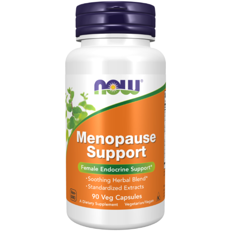 NOW Foods Menopause Support Veg Capsules - Supports healthy menopause.