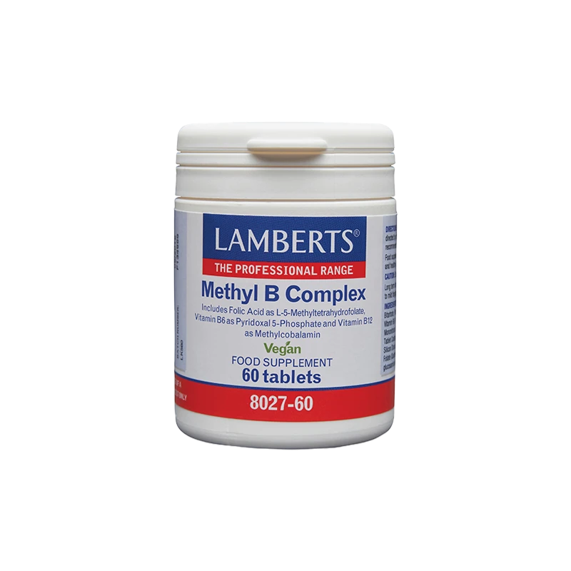 Lamberts Methyl B-Complex - Supports energy, brain function, and overall health.