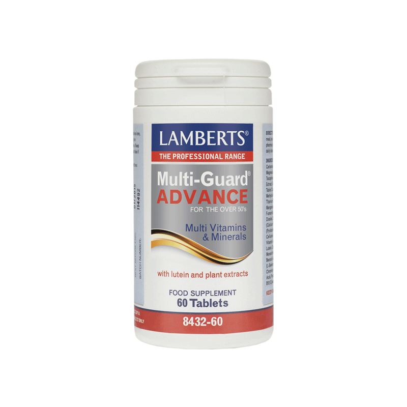 Lamberts Multi-Guard Advance - Nutritional support for individuals 50+.