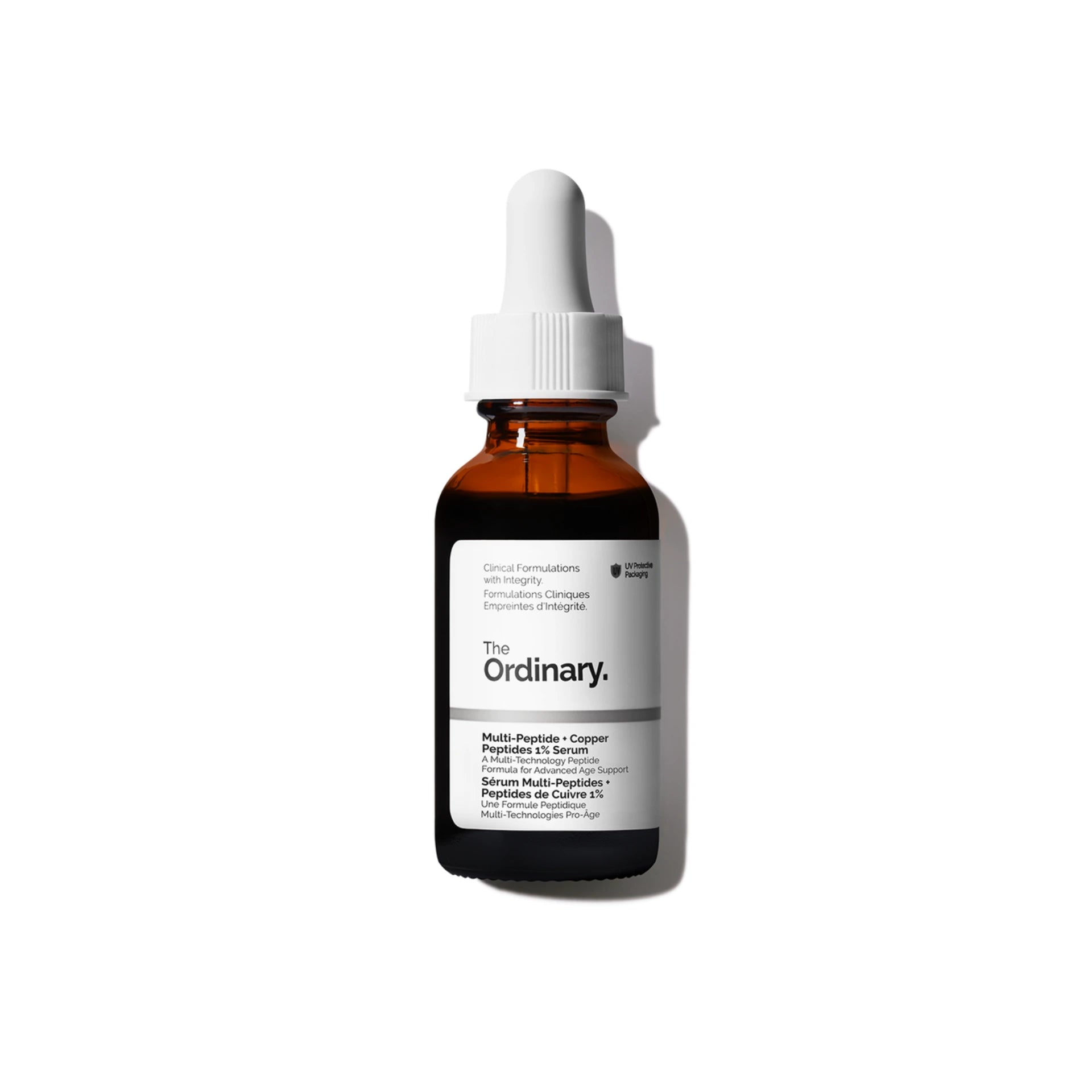The Ordinary Multi-Peptide + Copper Peptides 1% Serum – Advanced anti-aging serum with peptides, copper peptides, hyaluronic acid, and amino acids for smoother, firmer, radiant skin.