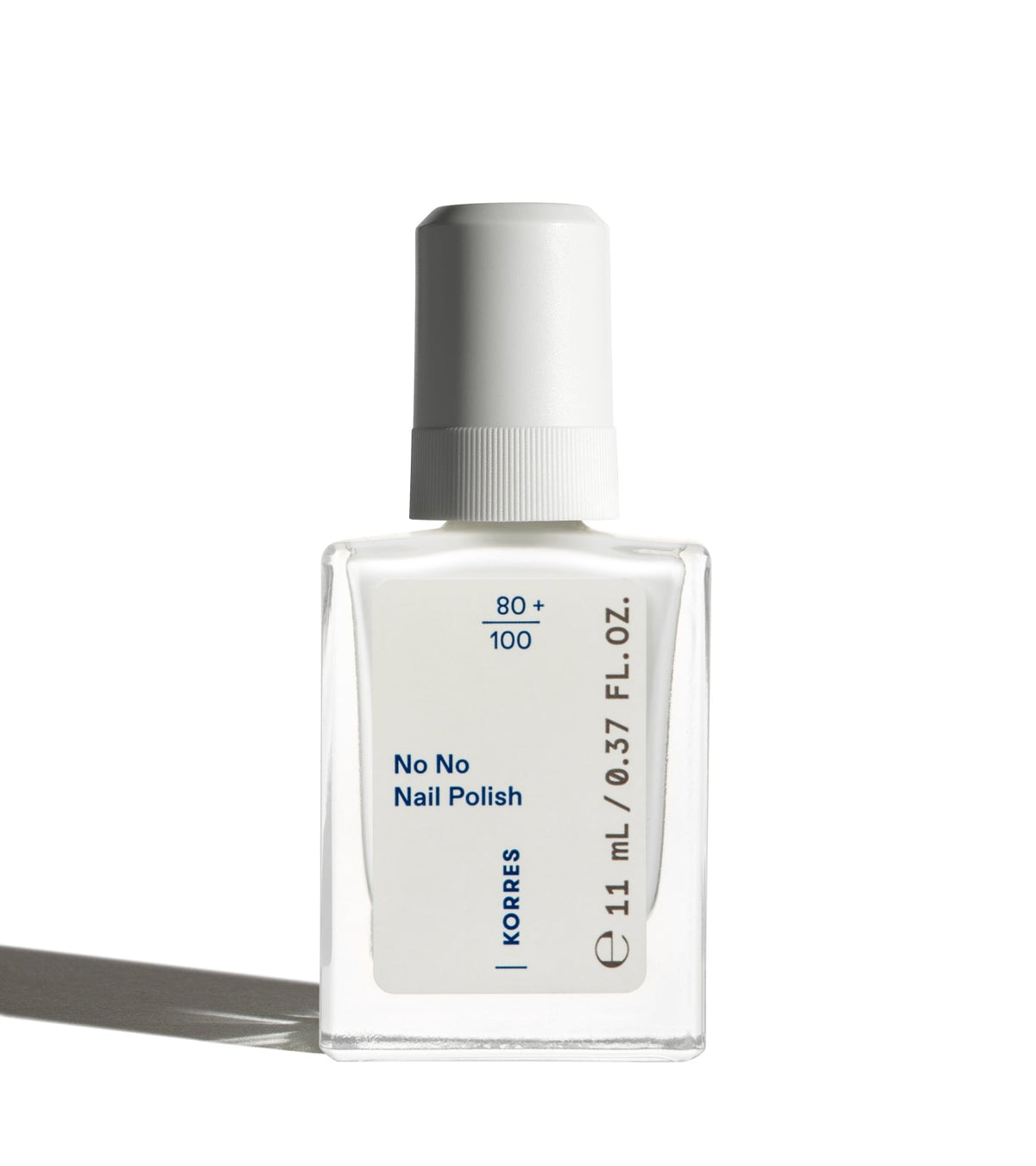 KORRES No No Nail Polish 01 Pure White 11ml