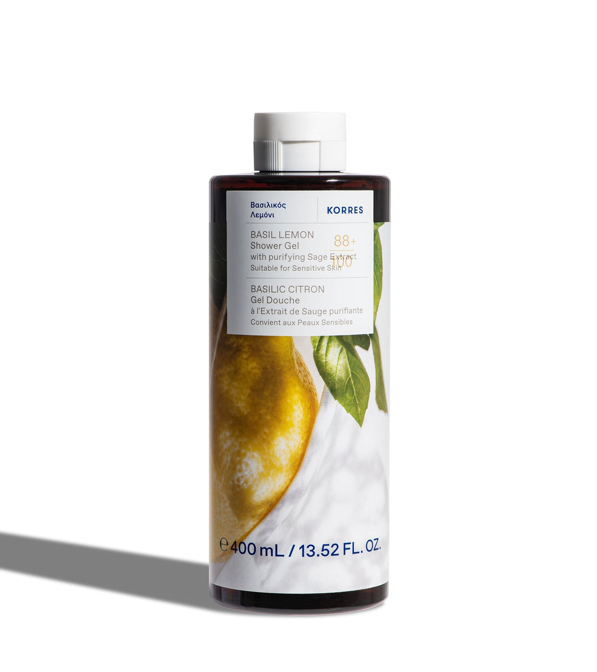 KORRES Basil Lemon Shower Gel 400ml