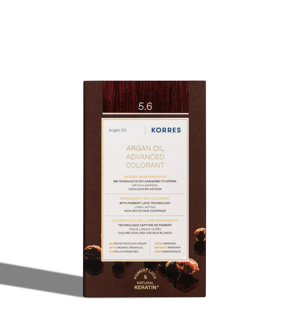 KORRES Argan Oil Advanced Colorant 5.6 Red Light Brown