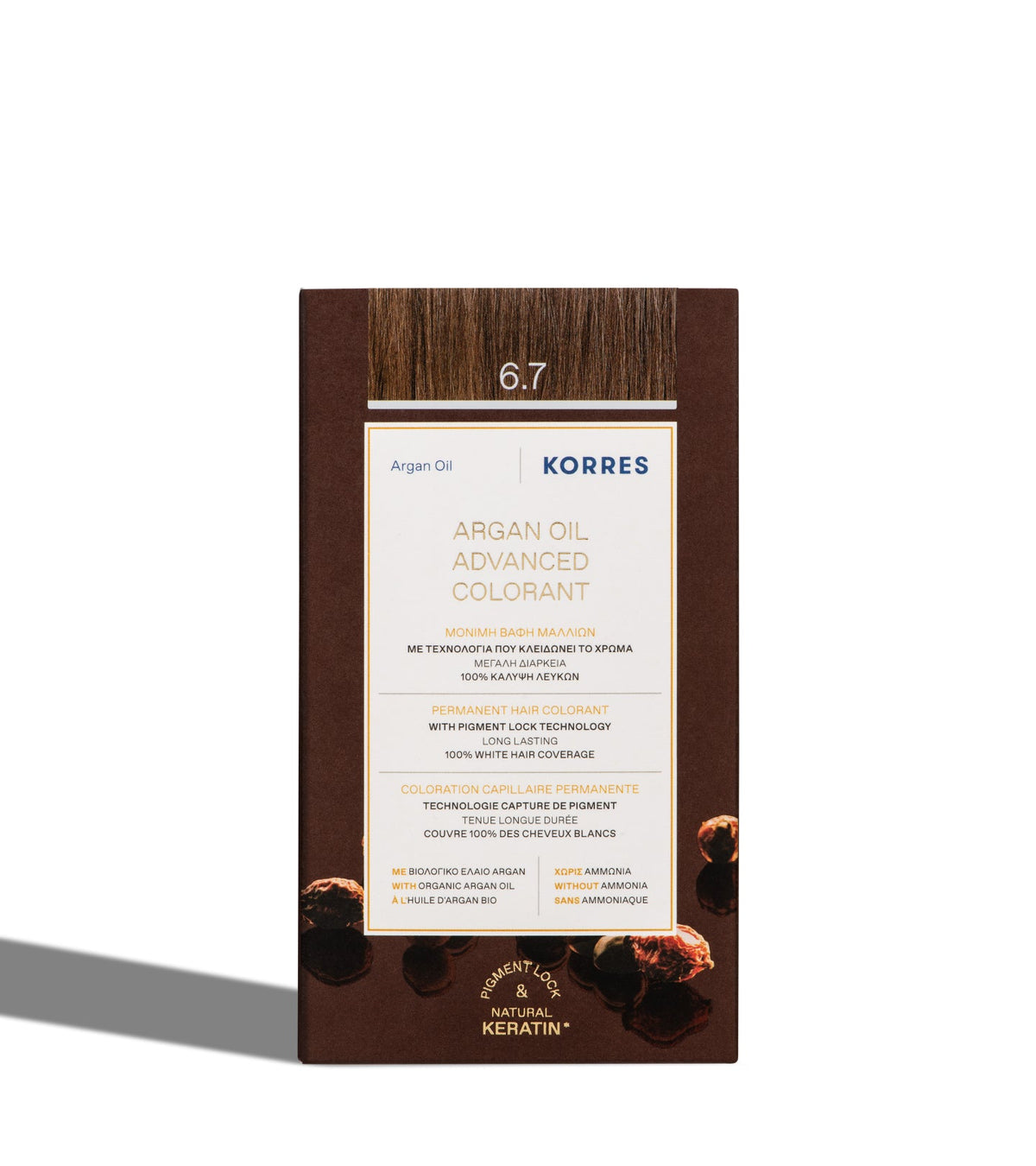 KORRES Argan Oil Advanced Colorant 6.7 Cocoa
