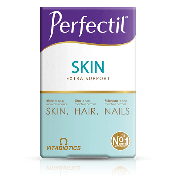 Vitabiotics Perfectil Skin - Advanced support for skin, hair, and nails.