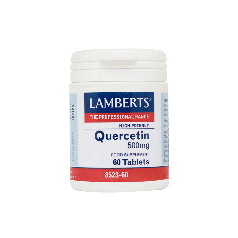 Lamberts Quercetin 500mg - Potent antioxidant support for immune health.