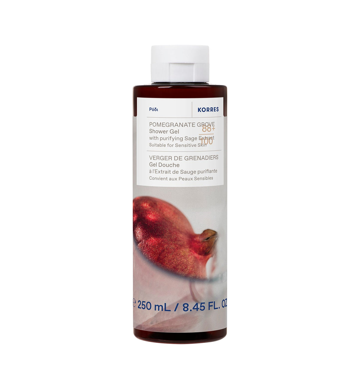 KORRES Pomegranate Grove Shower Gel 250ml