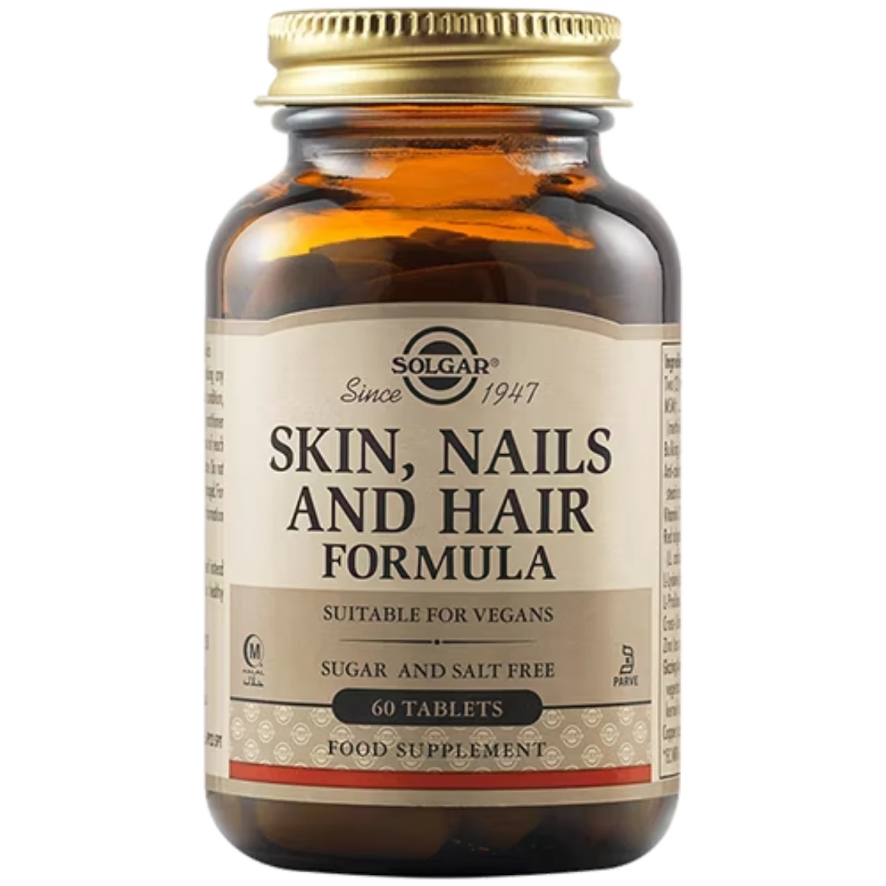 Solgar Skin, Nails, and Hair Tablets - Promotes healthy skin, strong nails, and vibrant hair.