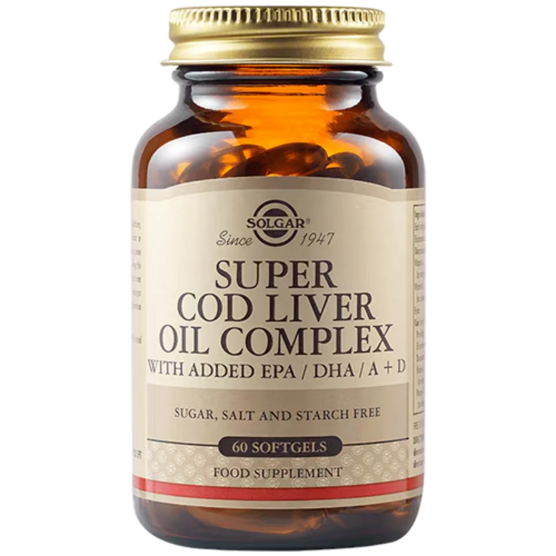 Solgar Super Cod Liver Oil Complex - Promotes immune, bone, and vision health.