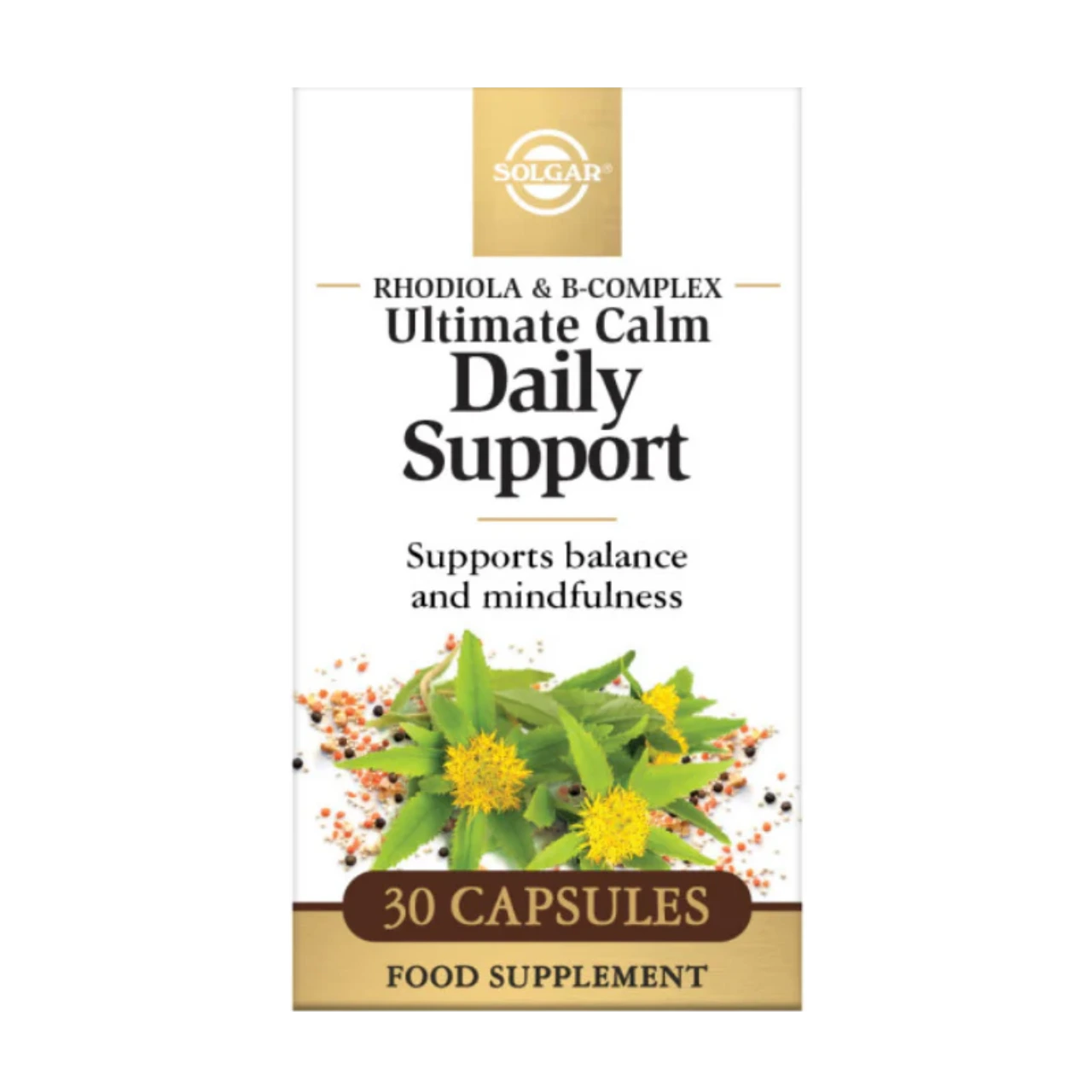 Solgar Ultimate Calm Daily Support - Promotes stress relief and emotional balance.