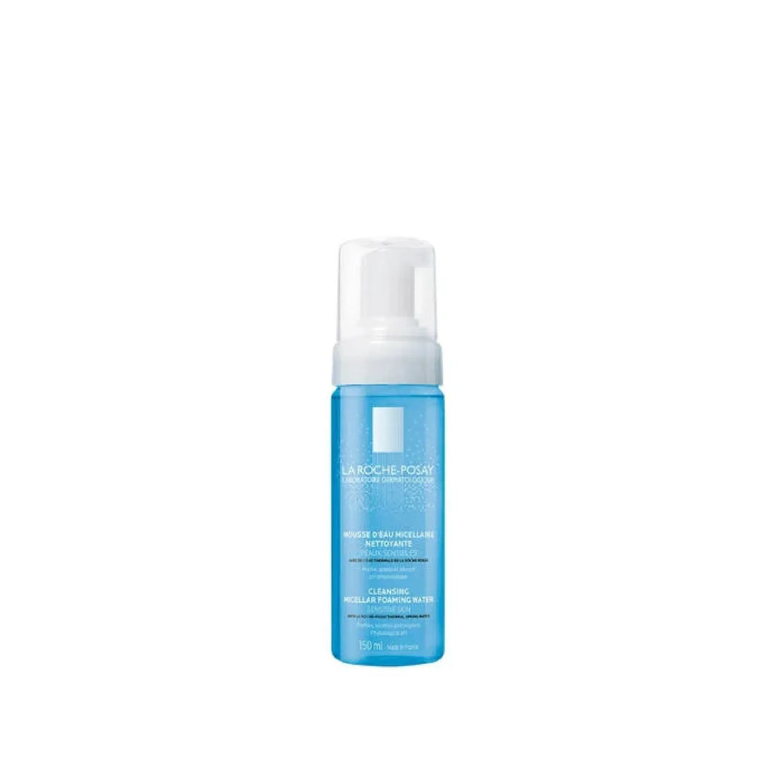 La Roche-Posay Toleriane Cleansing Micellar Foaming Water for gentle face cleansing.