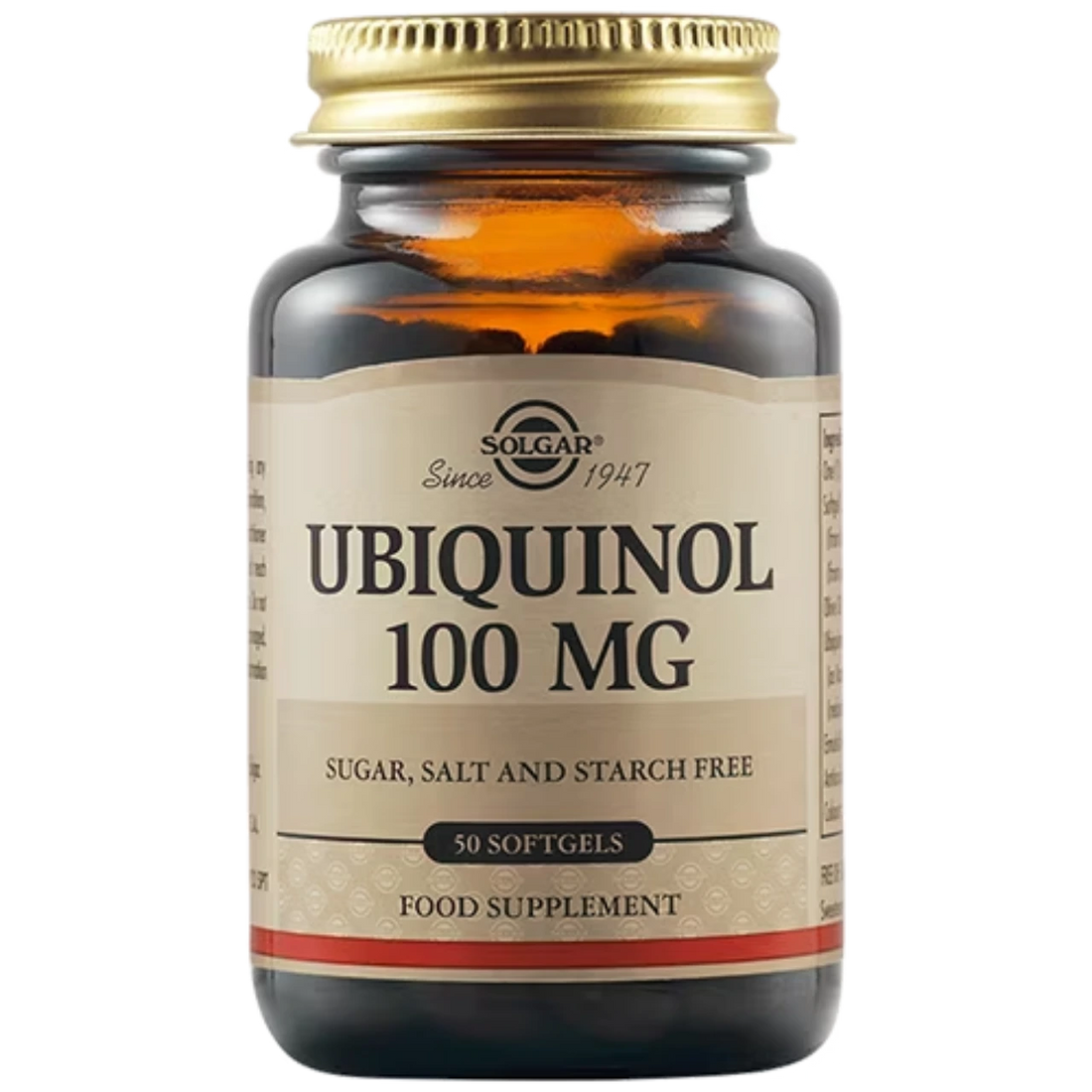 Solgar Ubiquinol 100 mg - Promotes cellular energy and heart health.