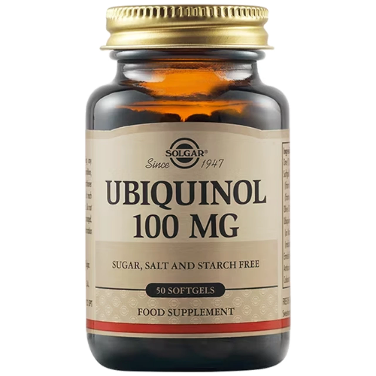 Solgar Ubiquinol 100 mg - Promotes cellular energy and heart health.