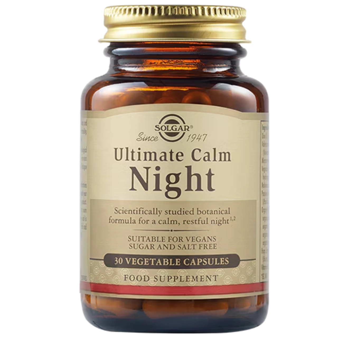 Solgar Ultimate Calm Night - Promotes relaxation and better sleep quality.