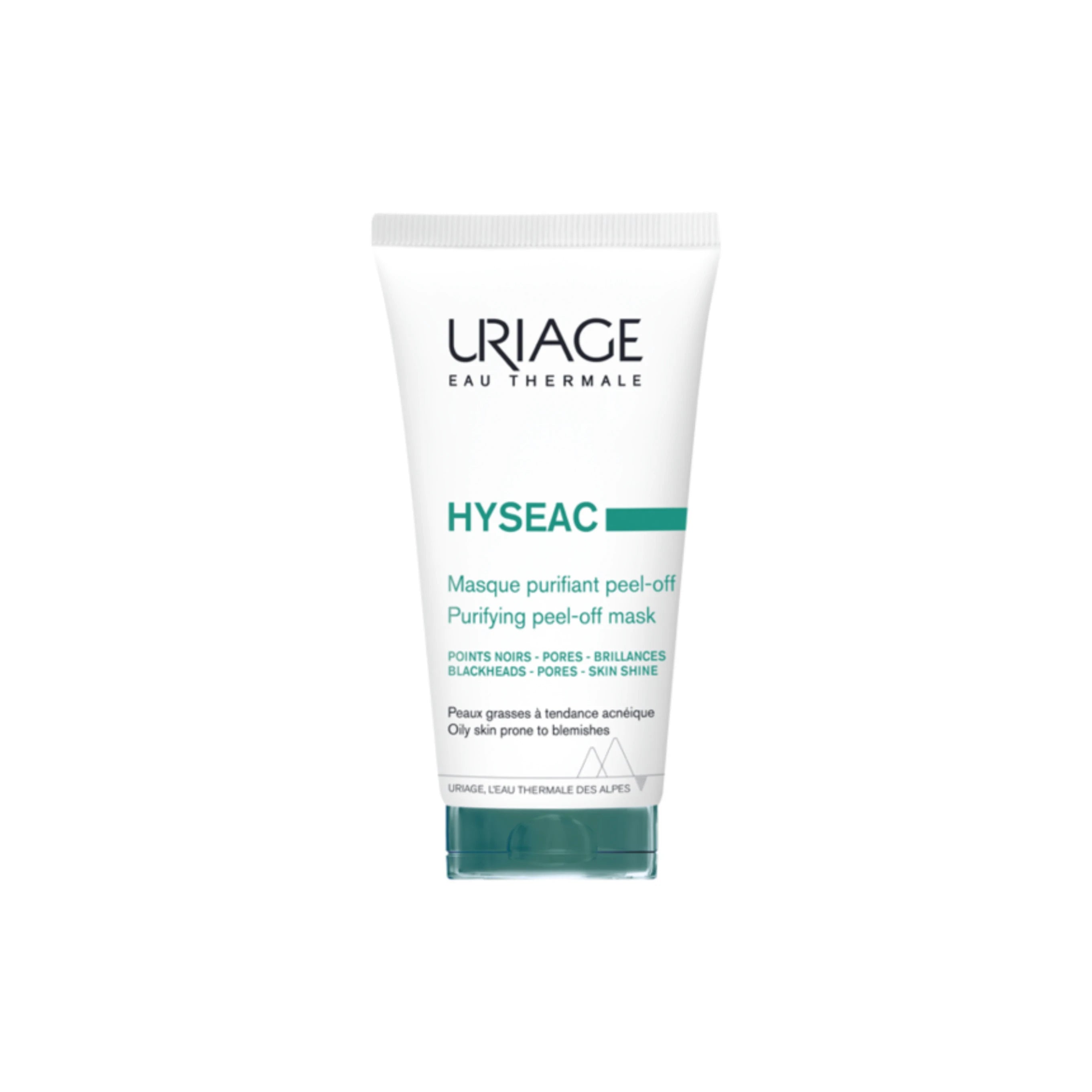 Uriage Hyséac Purifying Peel-Off Mask for deep cleansing oily skin.