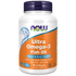 NOW Foods Ultra Omega-3 Fish Oil Bovine Gelatin Softgels - Heart and brain health support.