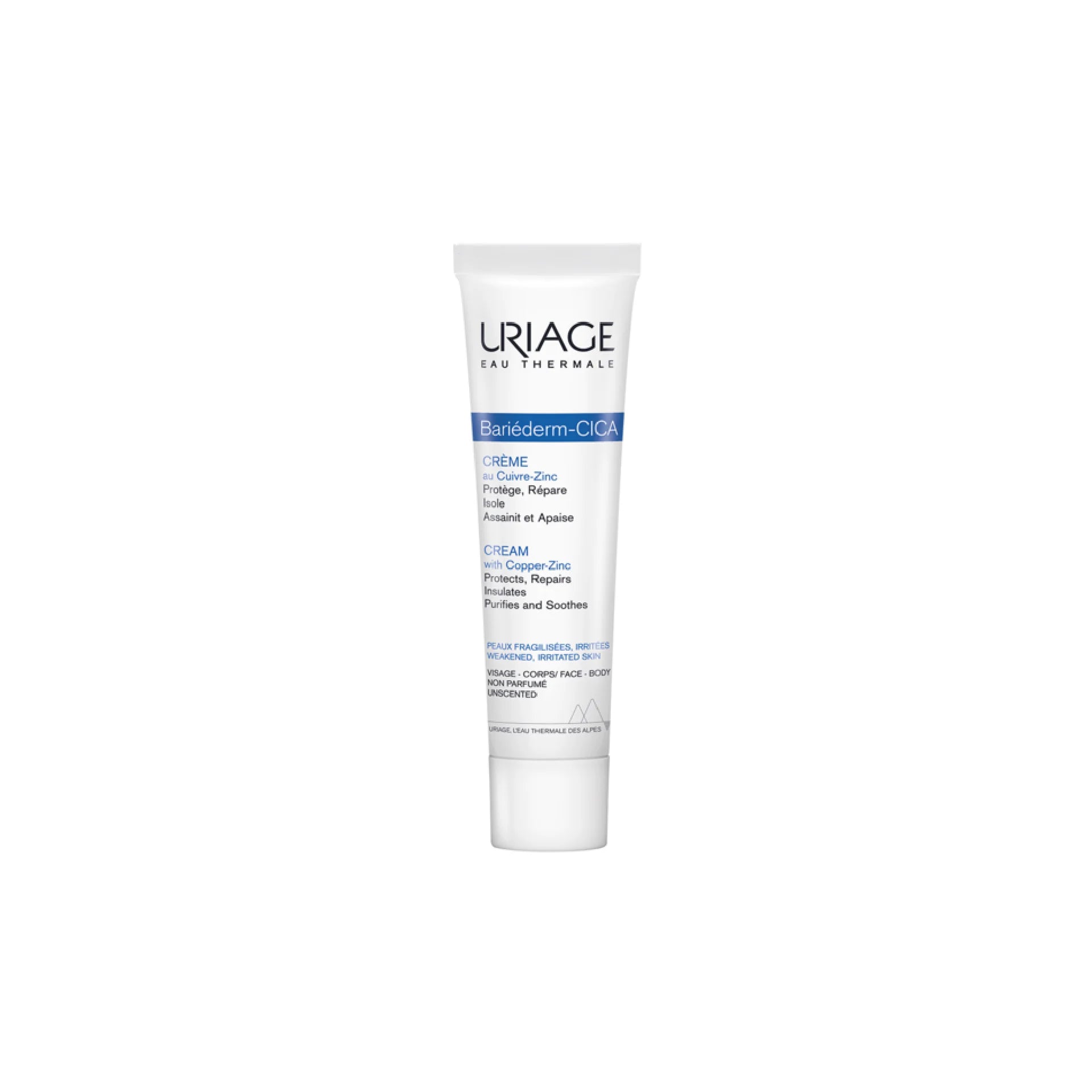 Uriage Bariederm Cica Cream for skin repair and protection.