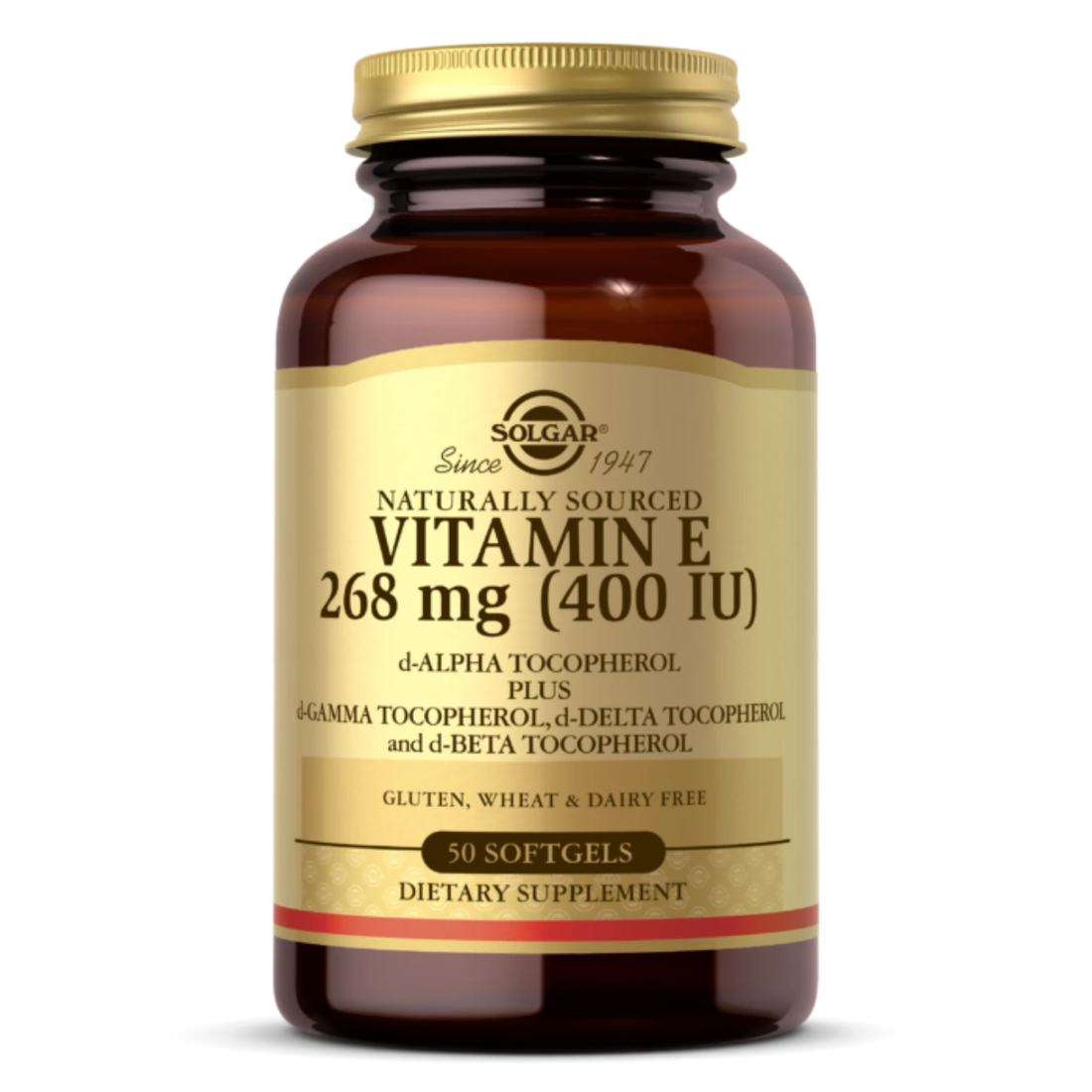 Solgar Vitamin E 400 IU Softgels - Promotes antioxidant protection and immune support.