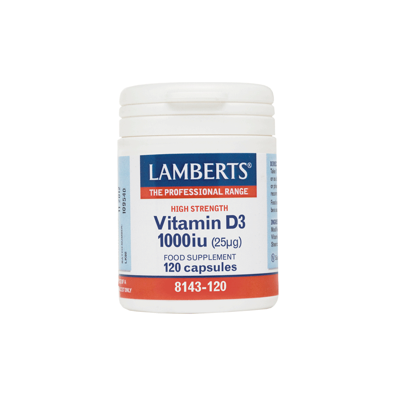 Lamberts Vitamin D 1000iu - Bone and immune health support.