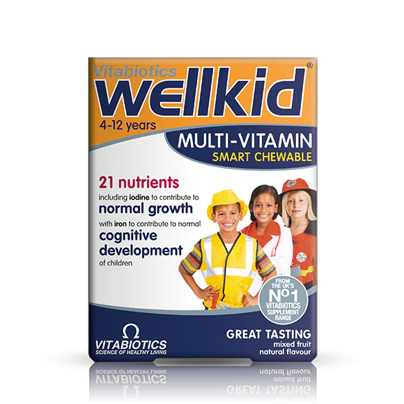 Vitabiotics Wellkid Multivitamin - 30 Chewable Tablets