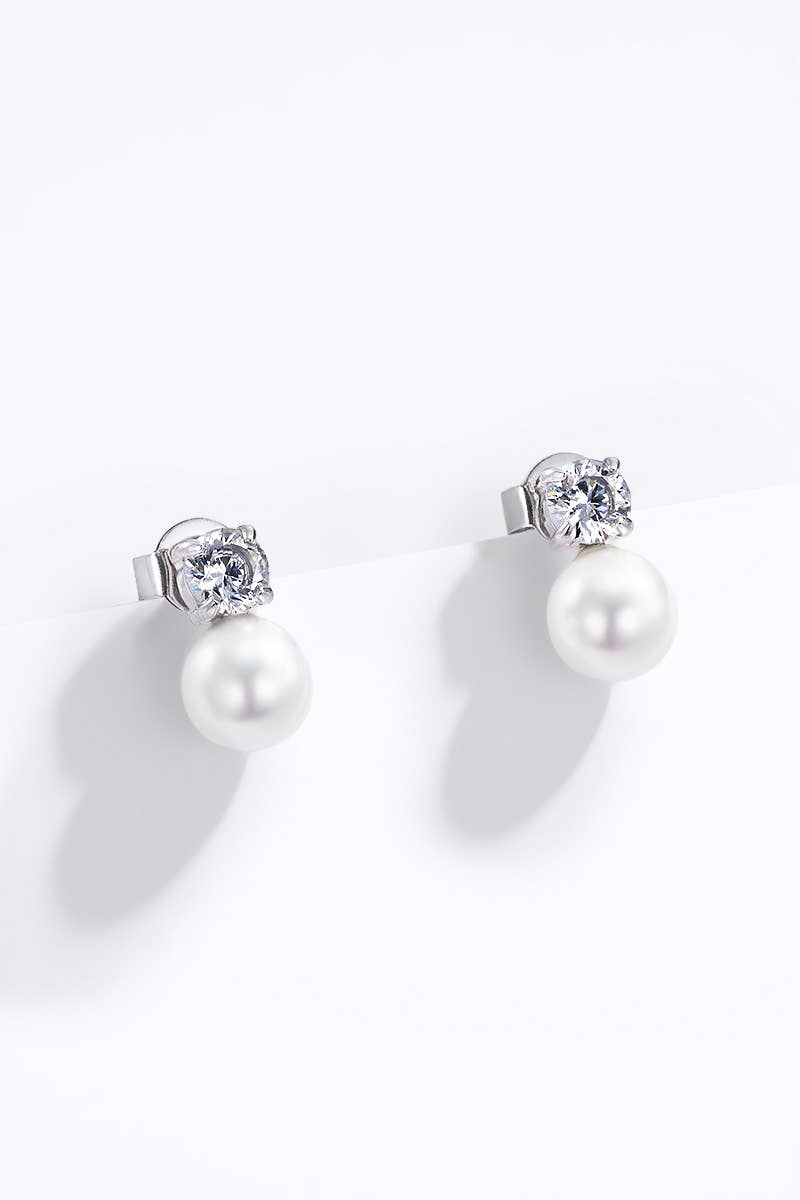 Stainless steel earrings 124AQ392: Gold / Stainless steel