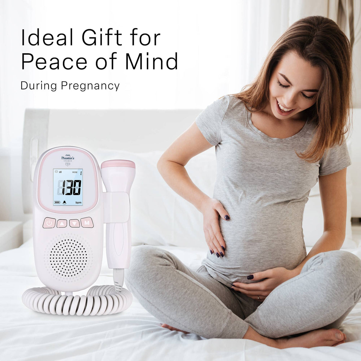 Little Martin's Portable Fetal Doppler: Blue