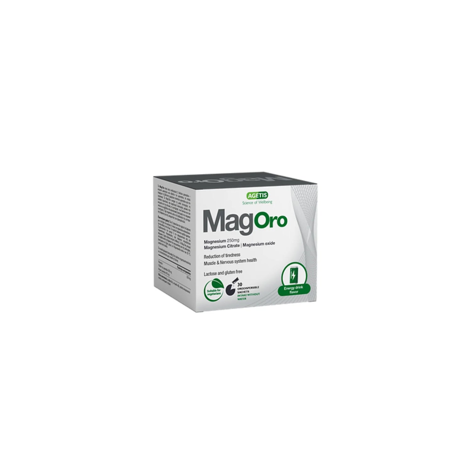 Mag-Oro Magnesium Citrate &amp; Magnesium Oxide Supplement.