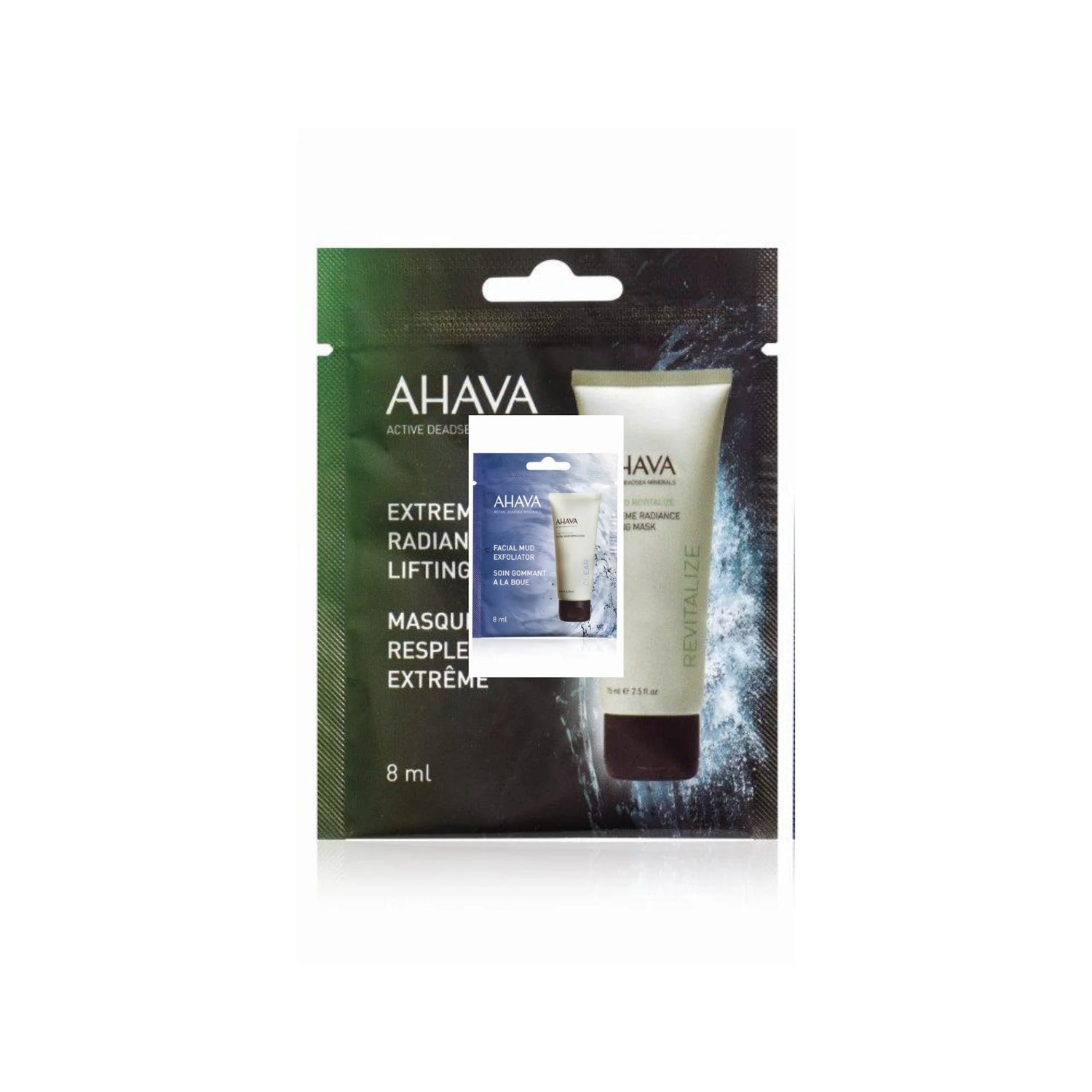 Ahava 8ml Single Facial Mud Exfoliator