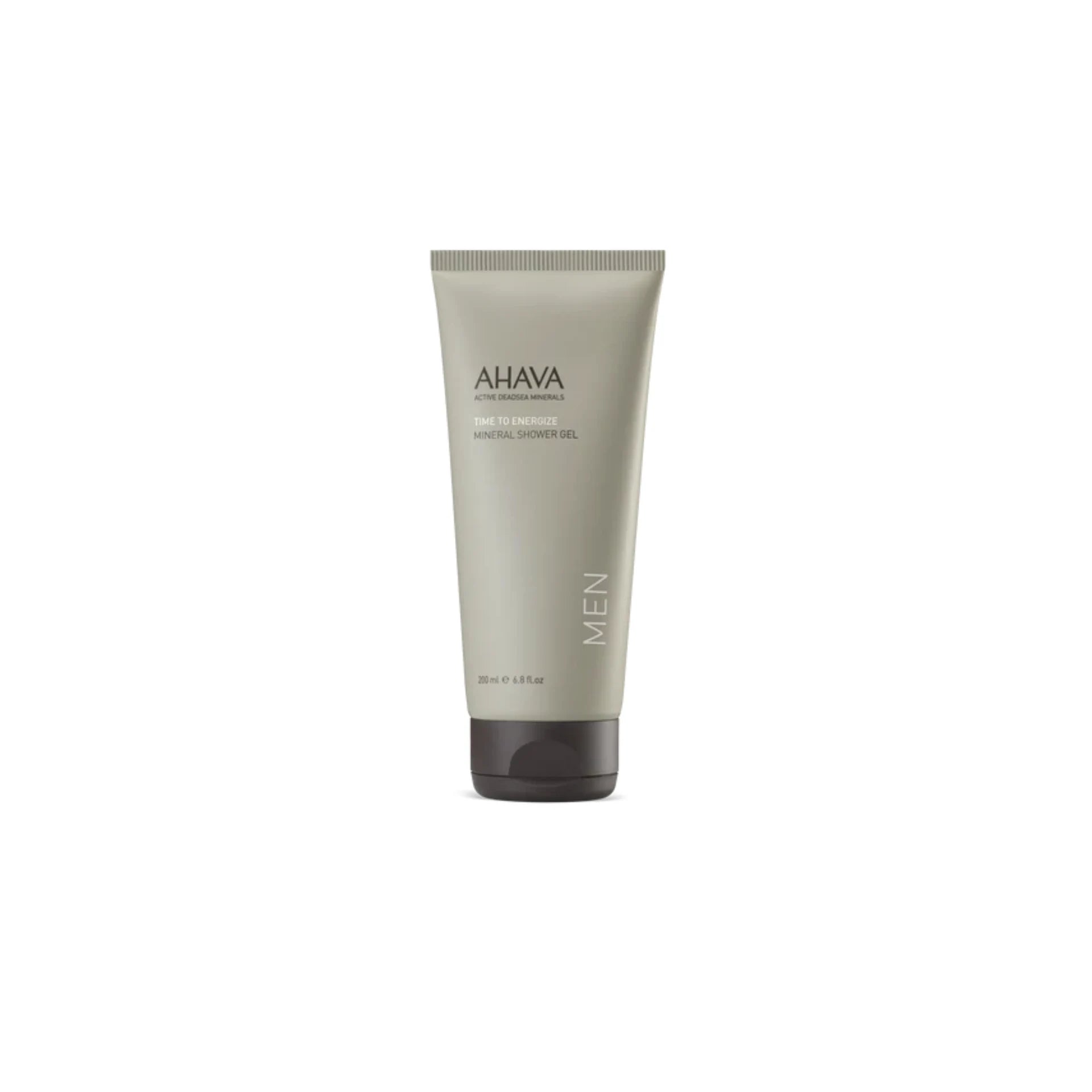 Ahava Men's Mineral Shower Gel refreshing and energizing formula.
