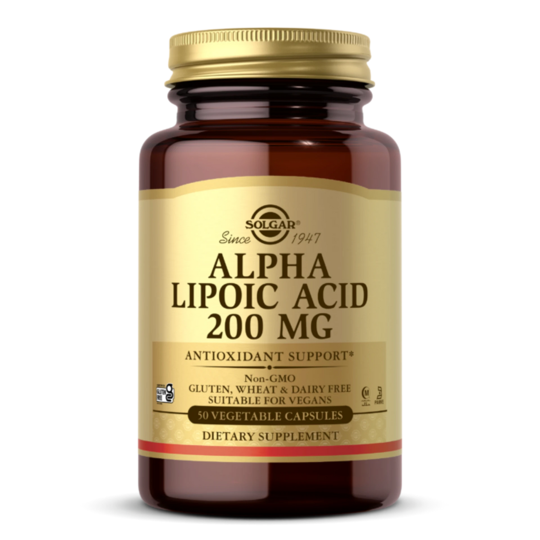 Solgar Alpha Lipoic Acid 200mg - 50 capsules