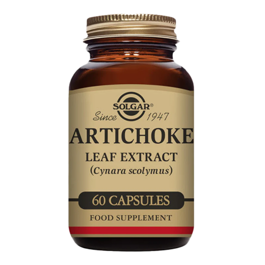 Bottle of Artichoke Leaf Extract 300 mg vegetable capsules.