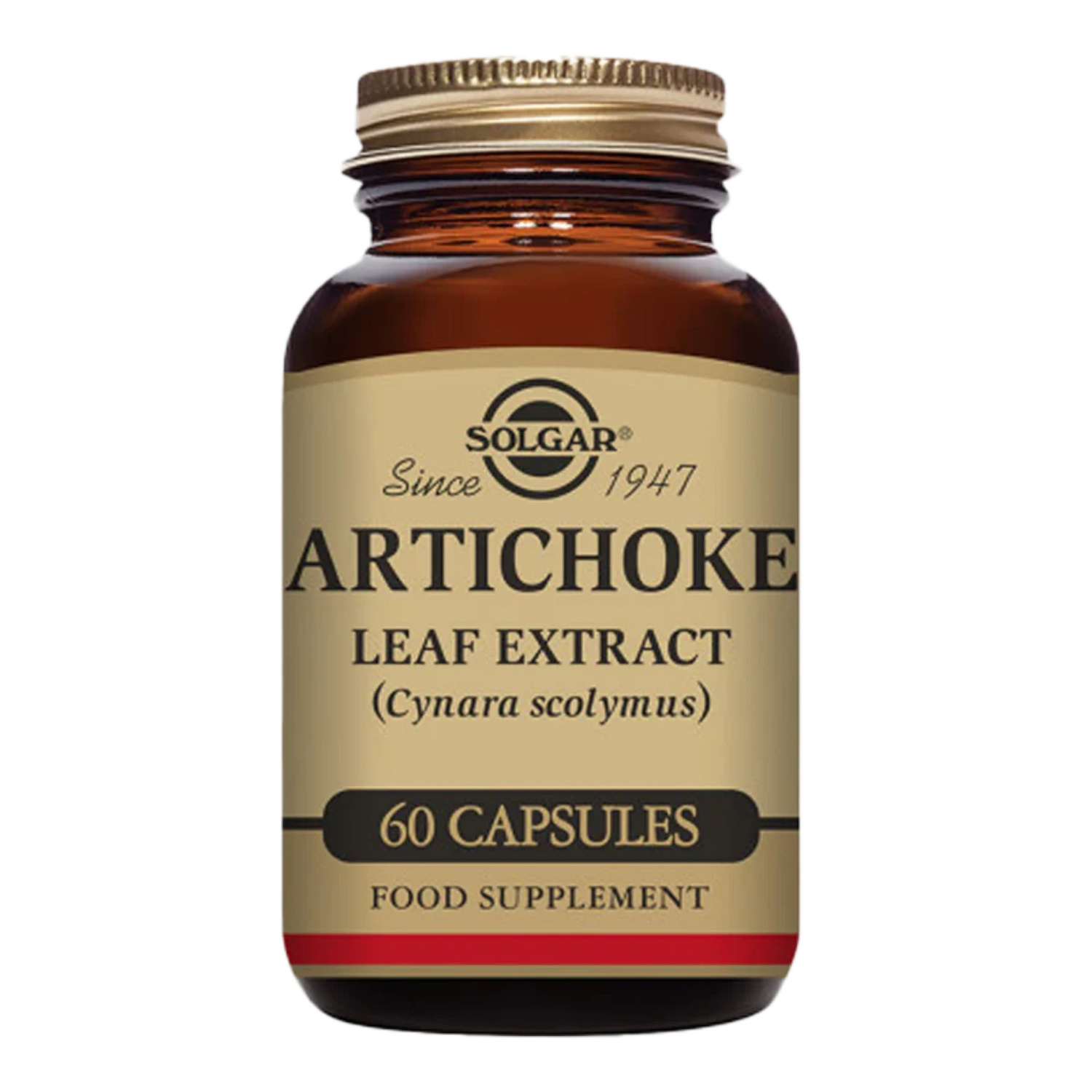 Bottle of Artichoke Leaf Extract 300 mg vegetable capsules.