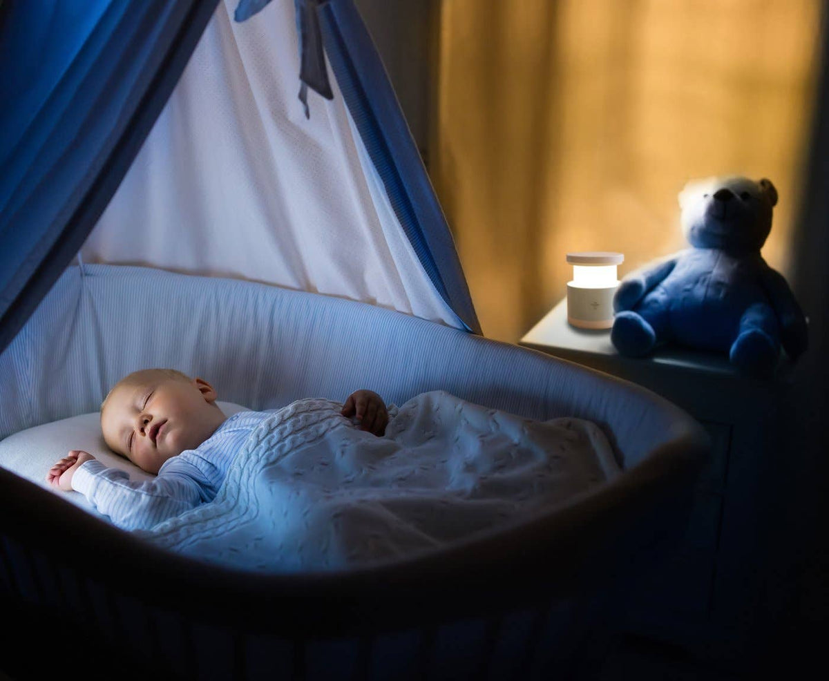 Night Light Feeding Lamp: Blue