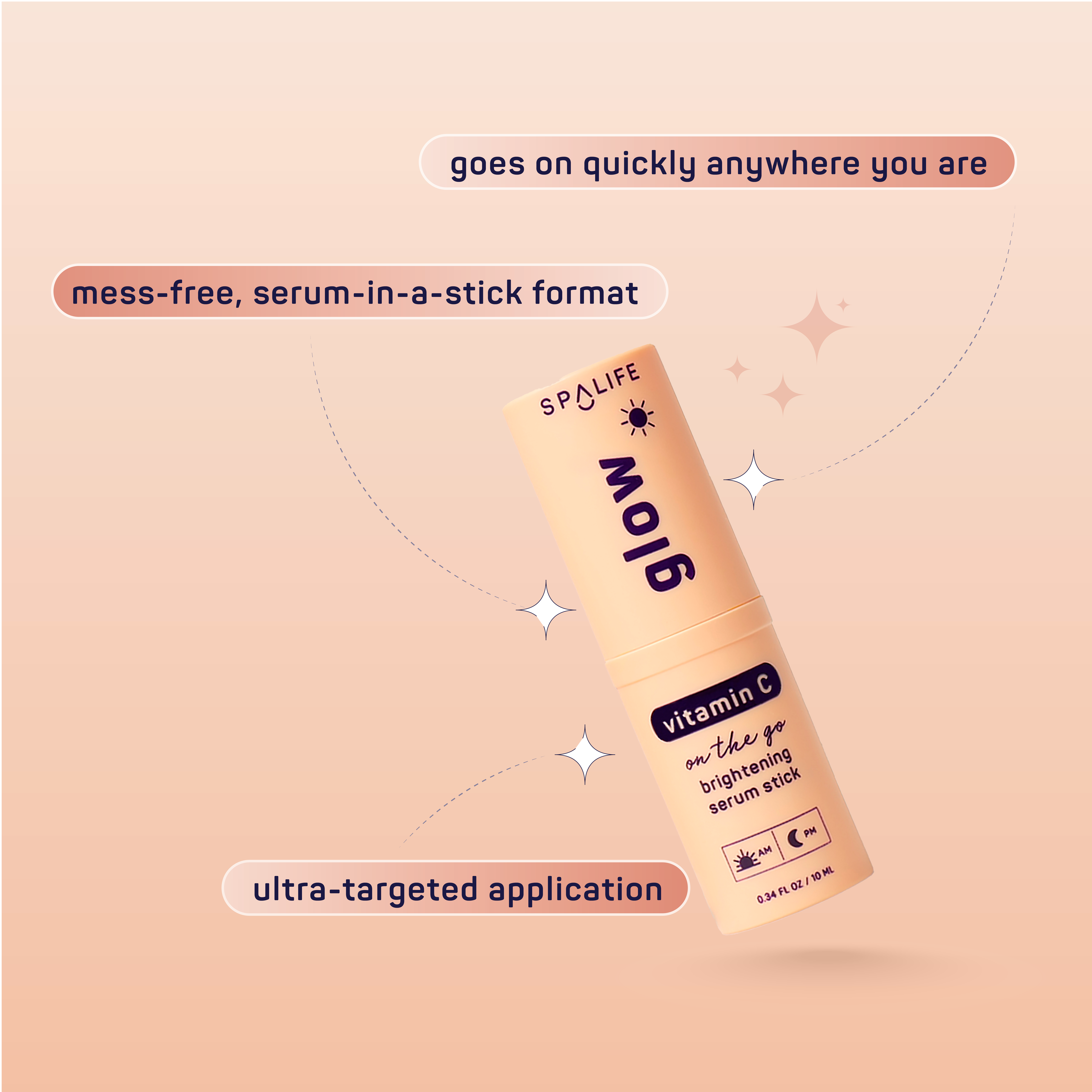 Glow Vitamin C Brightening Face Serum Stick