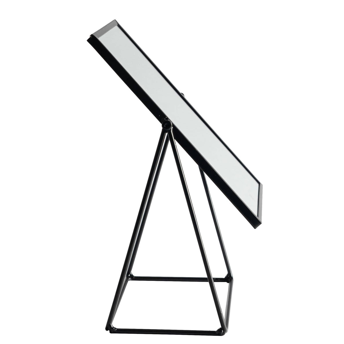 Harbour Housewares Dressing Table Mirror - 22cm - Black