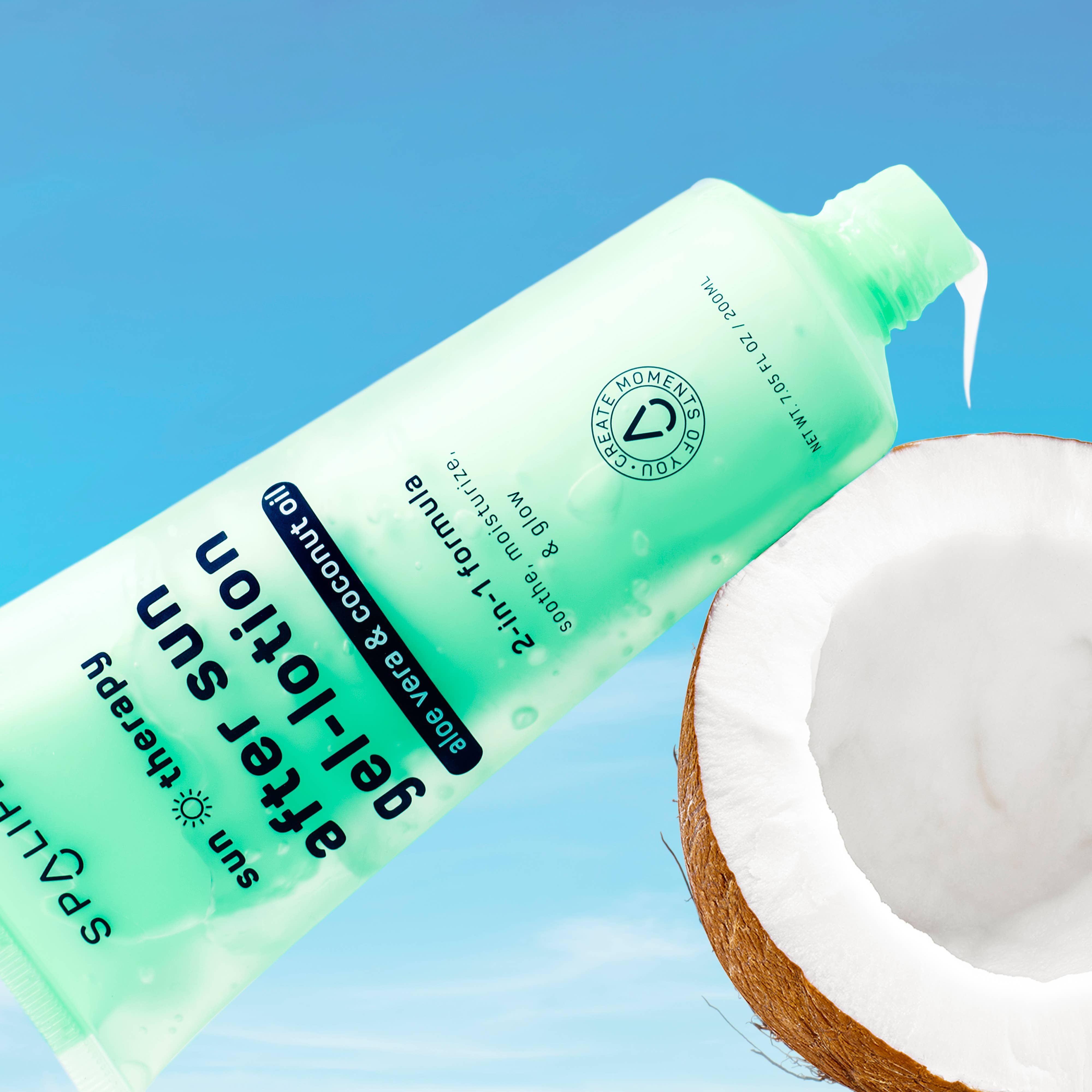 After Sun Gel-Lotion 2 in1 Aloe Vera & Coconut Oil | Summer