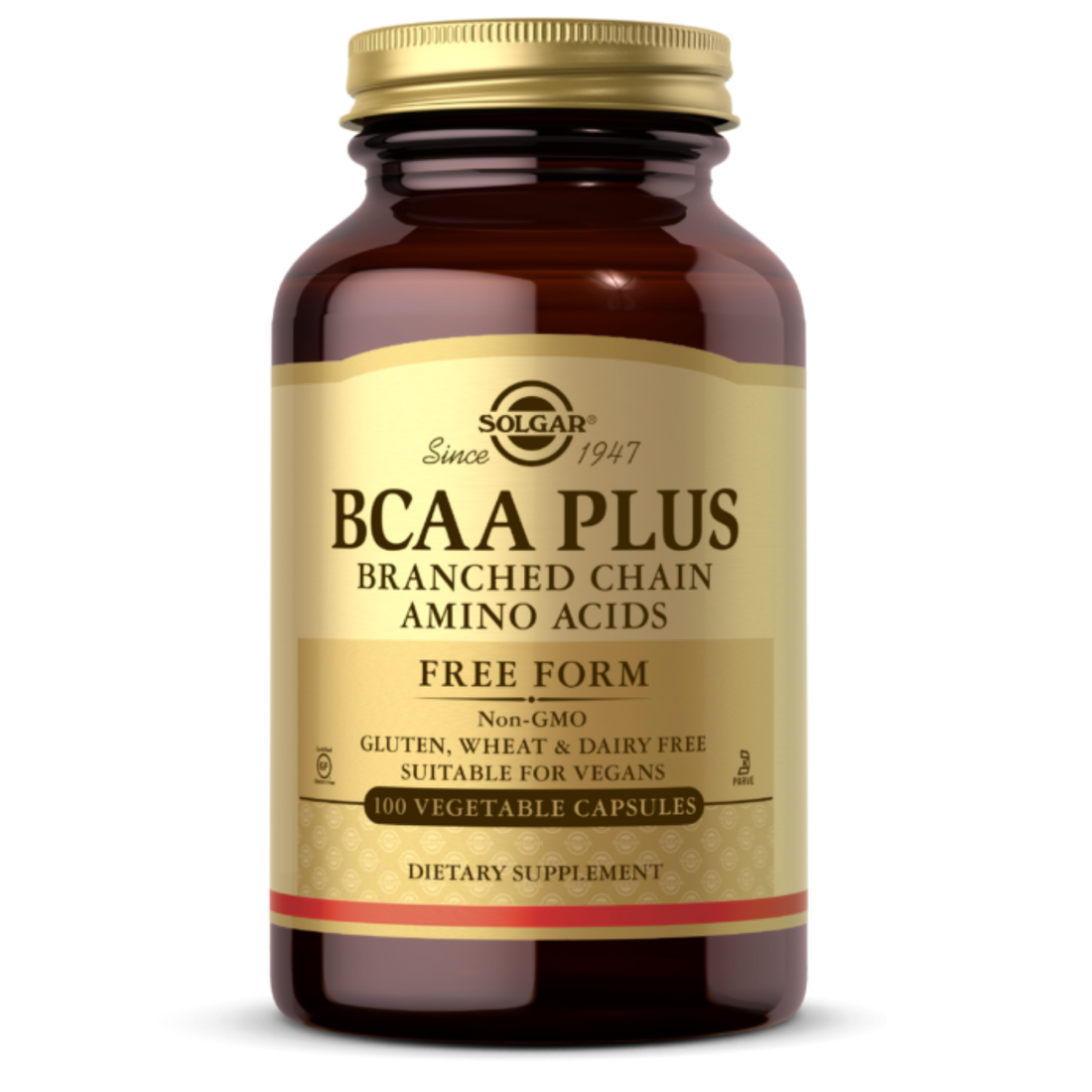 Solgar BCAA Plus - 60 capsules