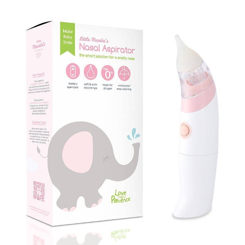 Baby Electric Nasal Aspirator: Light Blue