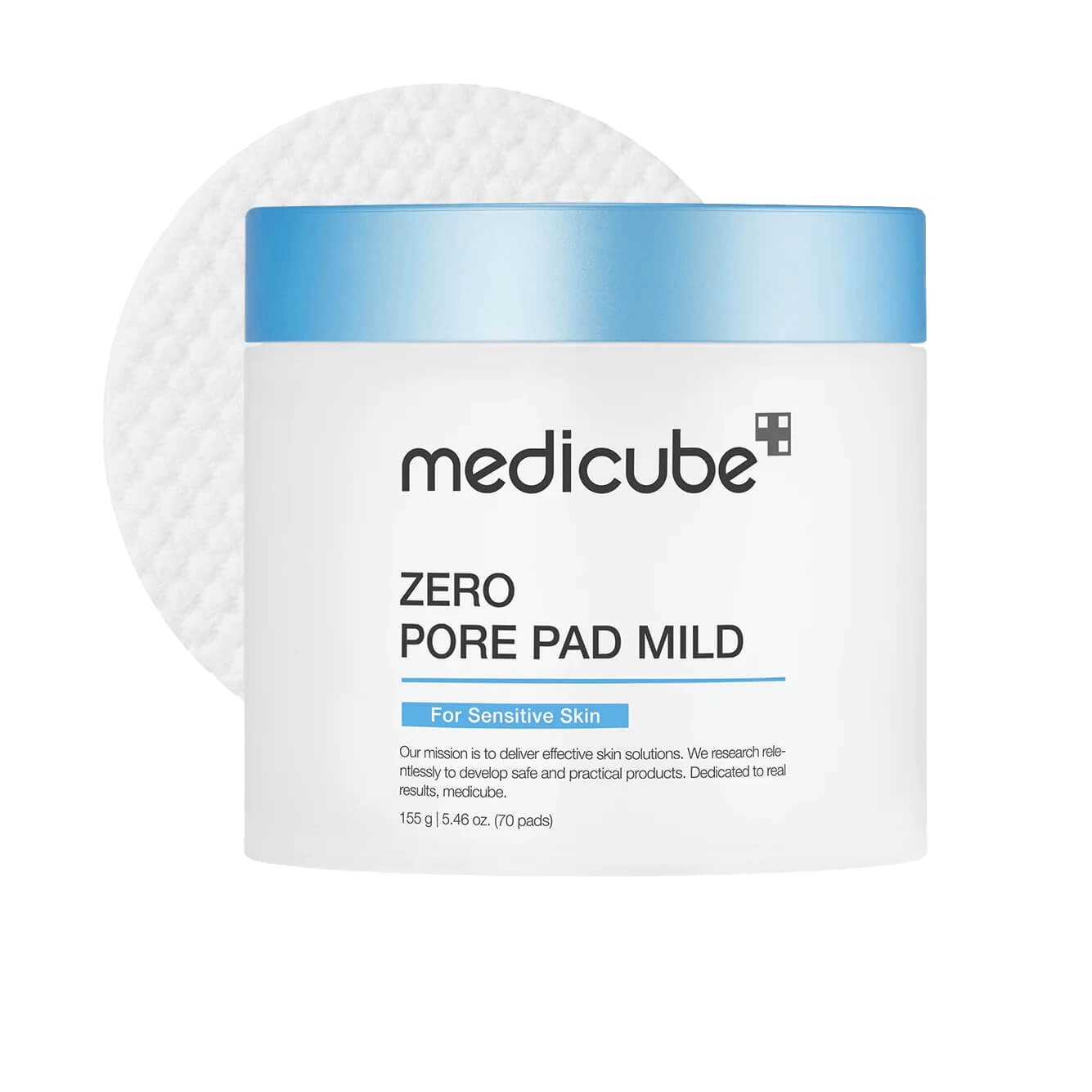 MEDICUBE Zero Pore Pad Mild 70pcs