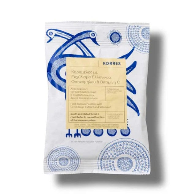 KORRES Herb Balsam Pastilles with Greek Sage + Vitamin C 50g