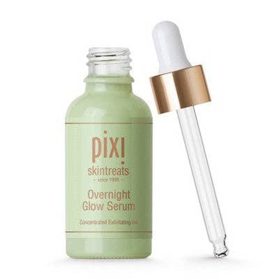 Pixi skintreats Overnight Glow Serum Concentrated Exfoliating Gel 1 fl oz - Imperfect Box