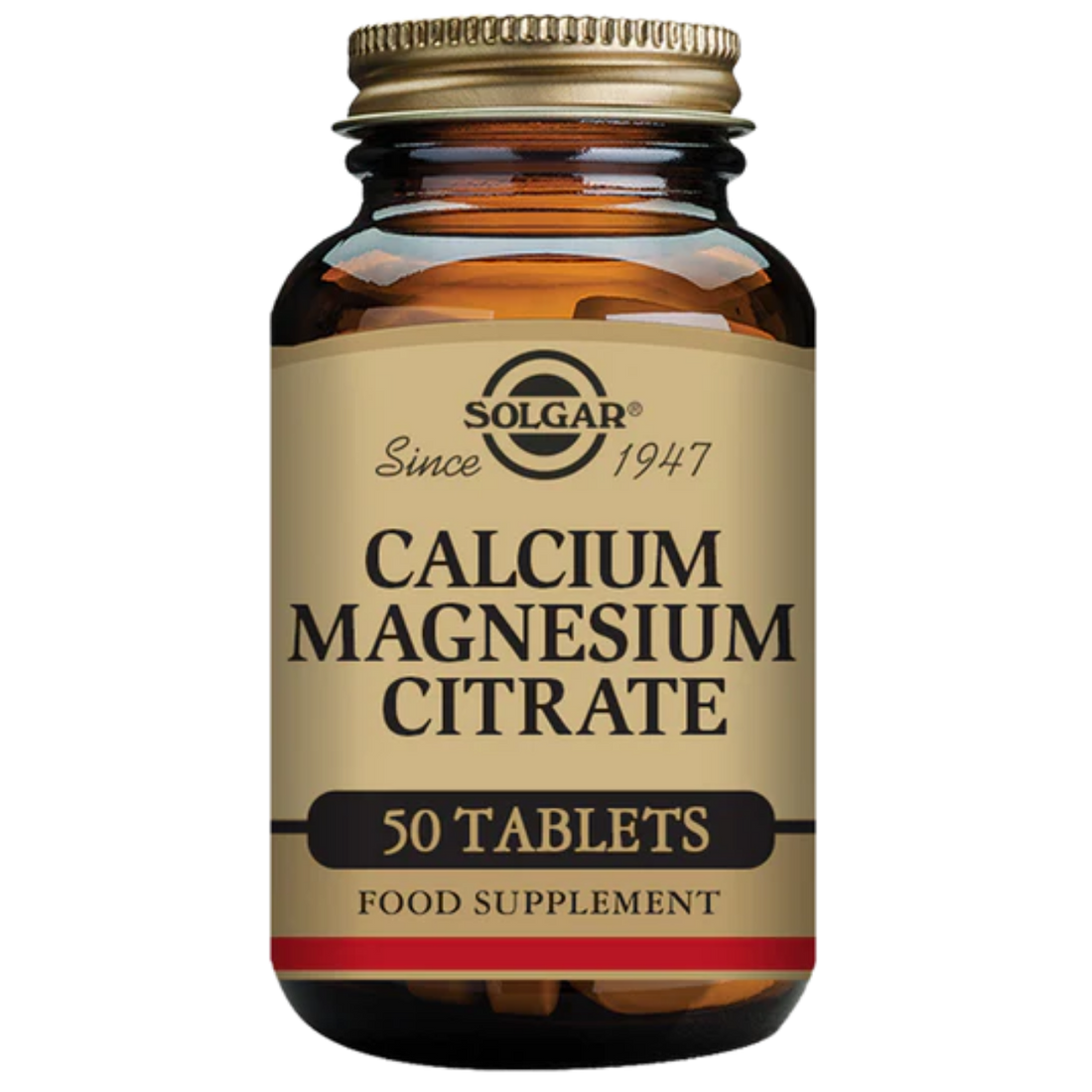 Solgar Calcium Magnesium Citrate Tablets for Bone and Muscle Health