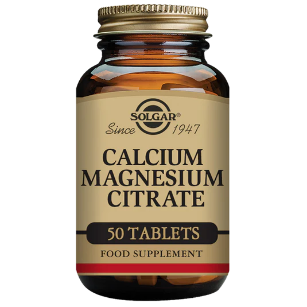 Solgar Calcium Magnesium Citrate Tablets for Bone and Muscle Health