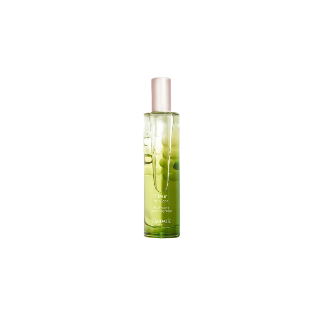 Caudalie Fresh Fragrance Fleur de Vigne with citrus and cedar notes.