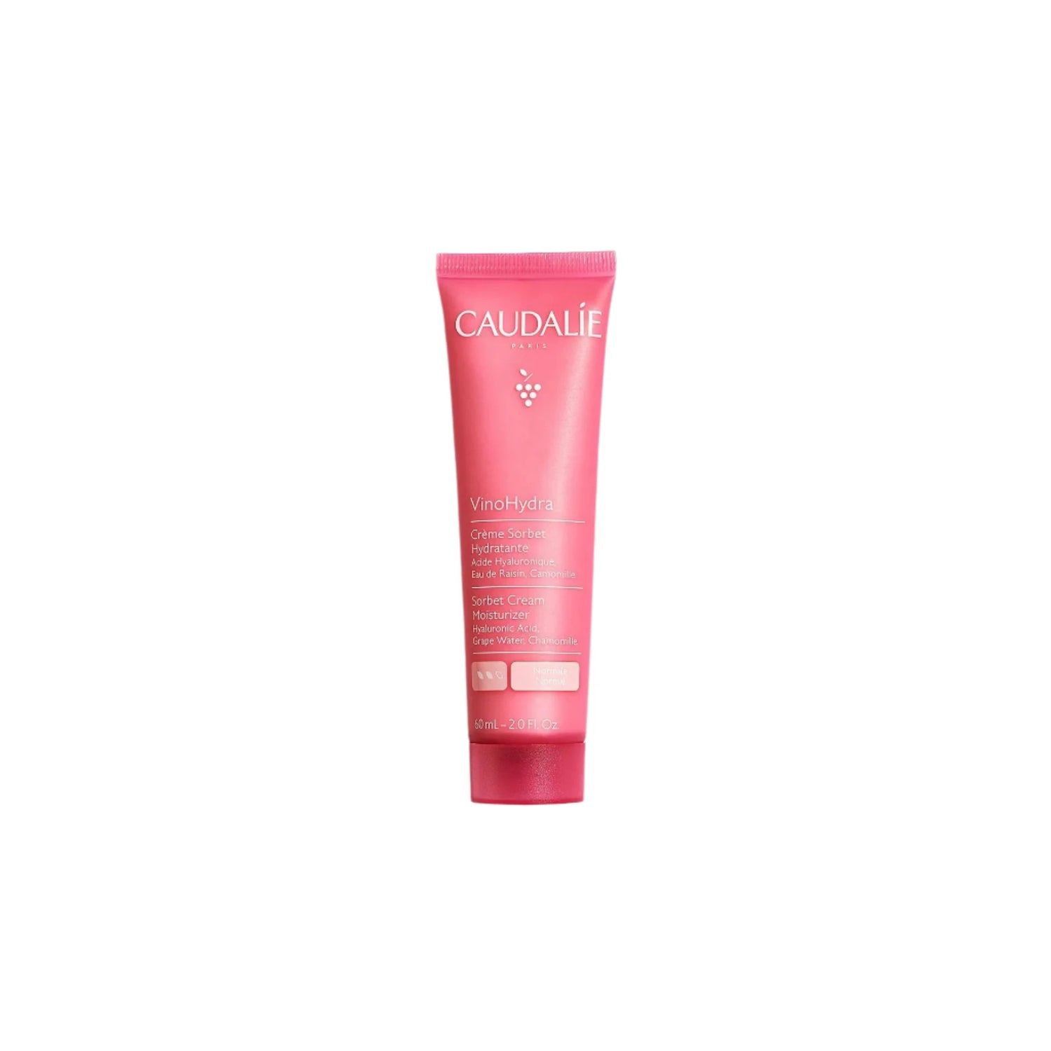 Caudalie VinoHydra Moisturizing Sorbet Cream – Lightweight hydrating cream for sensitive skin.